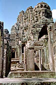 Angkor Thom - Bayon temple, east gopura of the third enclosure 